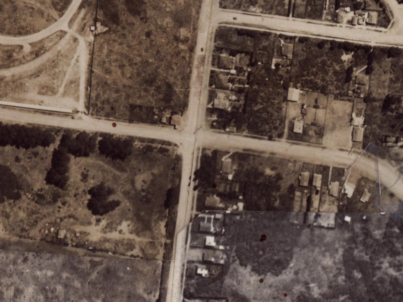 81 Rookwood Avenue from the air, 1925-1929