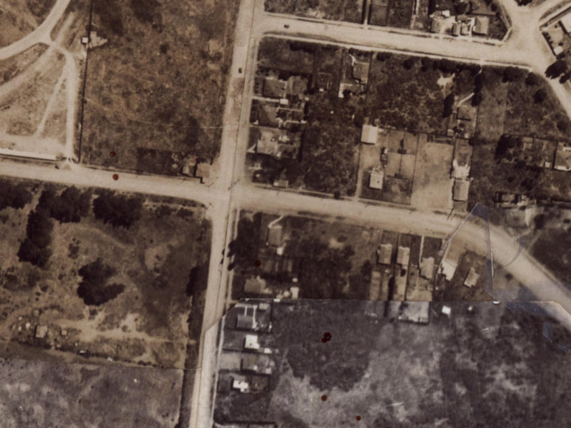 75 Rookwood Avenue from the air, 1925-1929