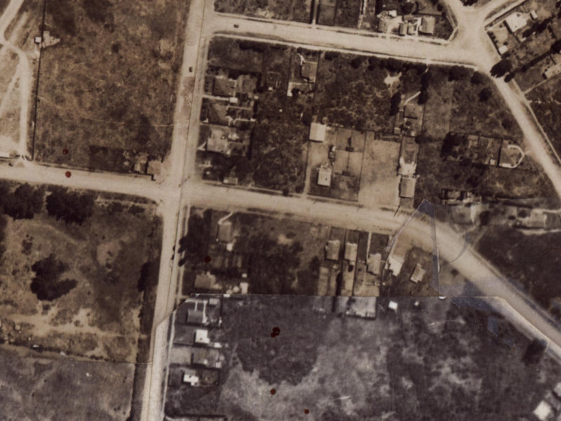 69-71 Rookwood Avenue from the air, 1925-1929