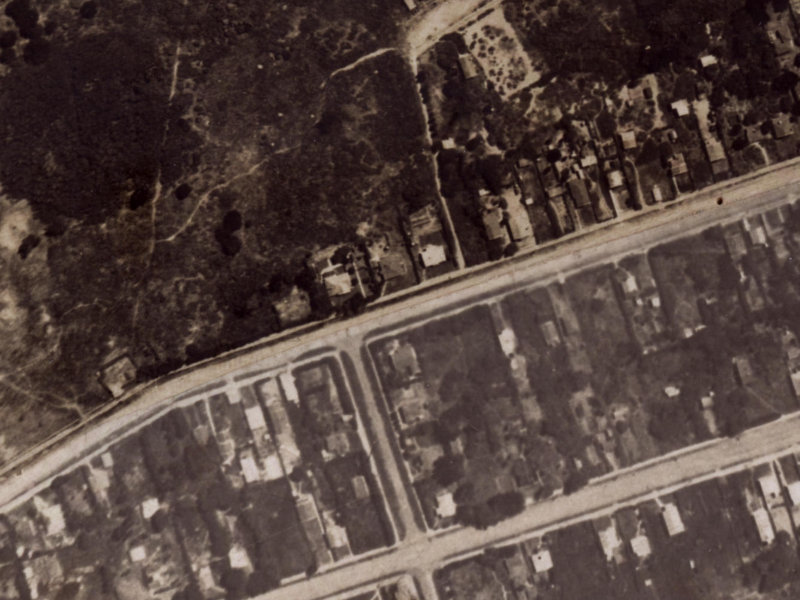 82 Leaver Terrace from the air, 1925-1929