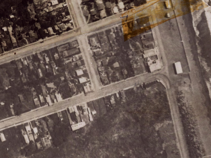 34 Bowhill Road from the air, 1925-1929