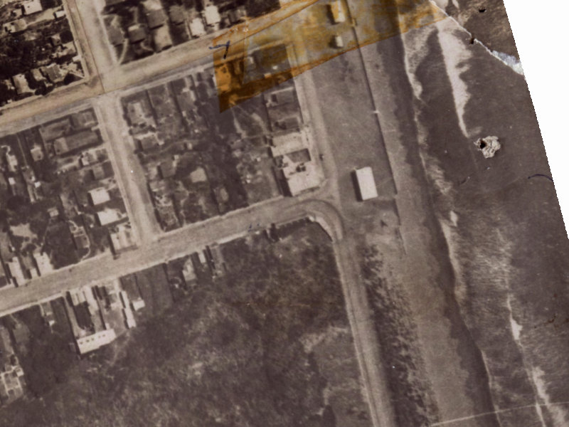 2-26 Bowhill Road from the air, 1925-1929
