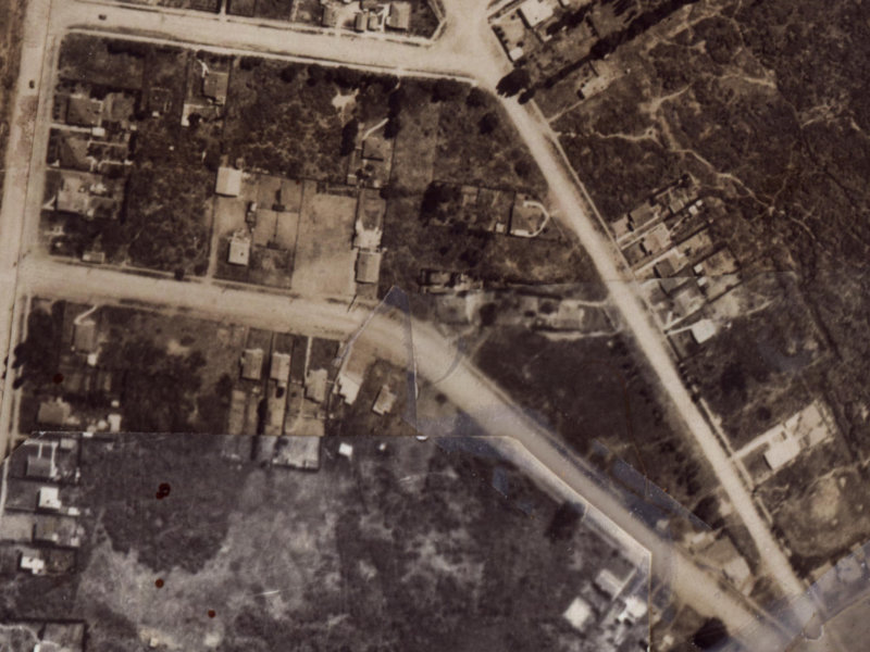 42 Rookwood Avenue from the air, 1925-1929