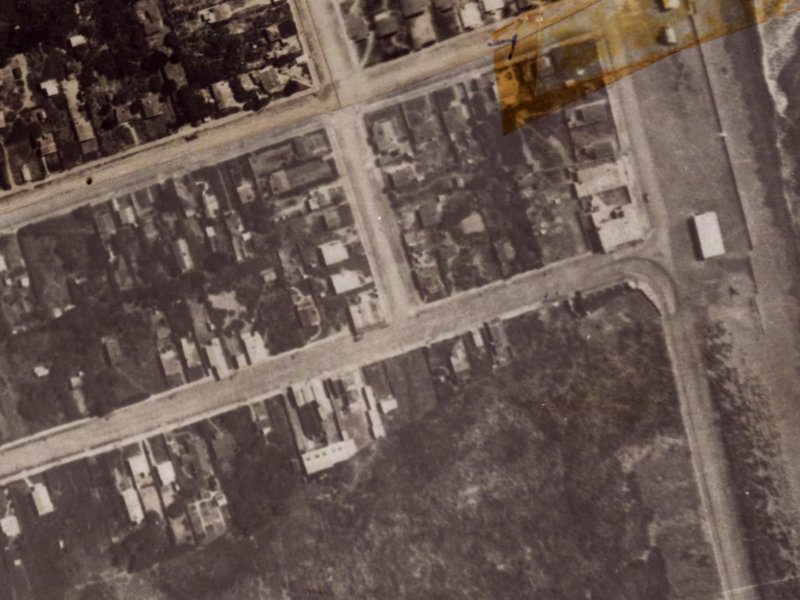 36 Bowhill Road from the air, 1925-1929