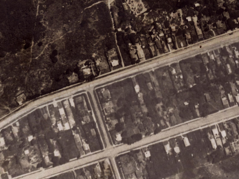 79 Leaver Terrace from the air, 1925-1929