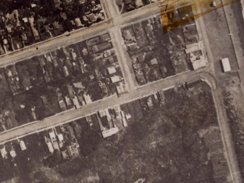 44 Bowhill Road from the air, 1925-1929