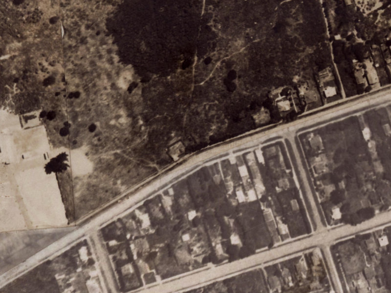 92B Leaver Terrace from the air, 1925-1929