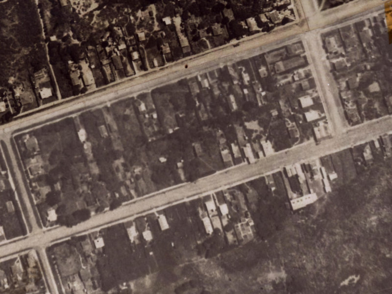 68A Bowhill Road from the air, 1925-1929