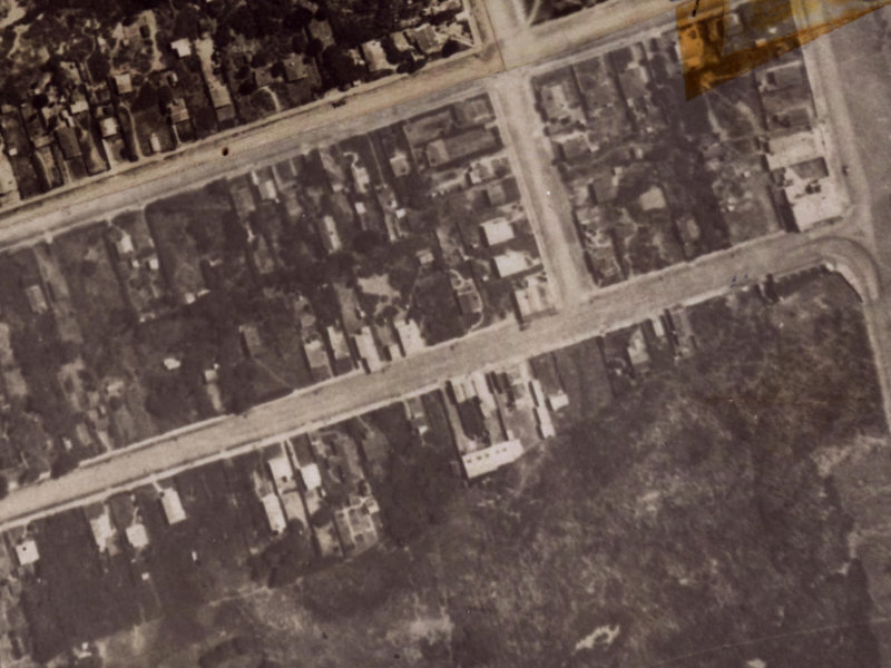 48 Bowhill Road from the air, 1925-1929