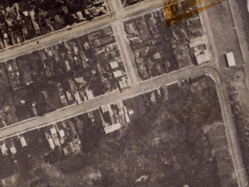 38 Bowhill Road from the air, 1925-1929