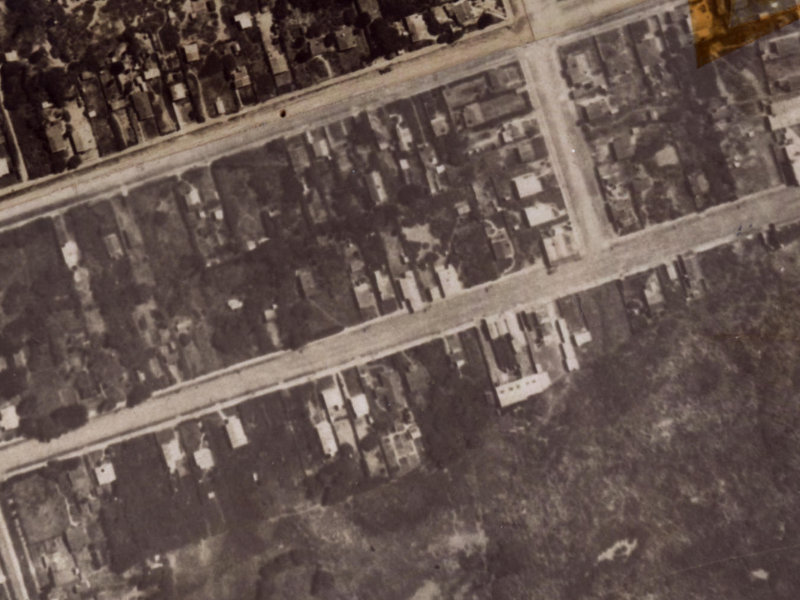 58 Bowhill Road from the air, 1925-1929