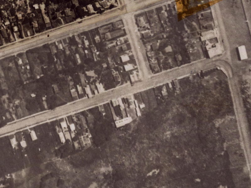 45 Bowhill Road from the air, 1925-1929