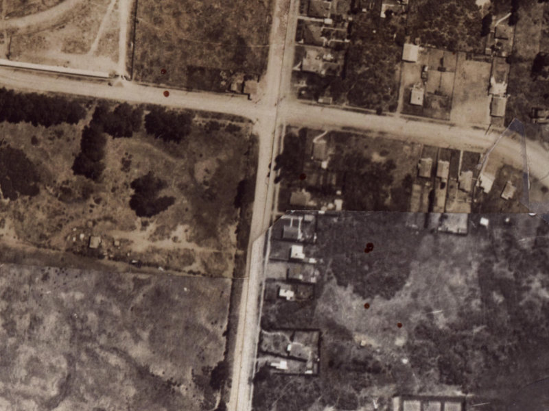 198A Bower Avenue from the air, 1925-1929