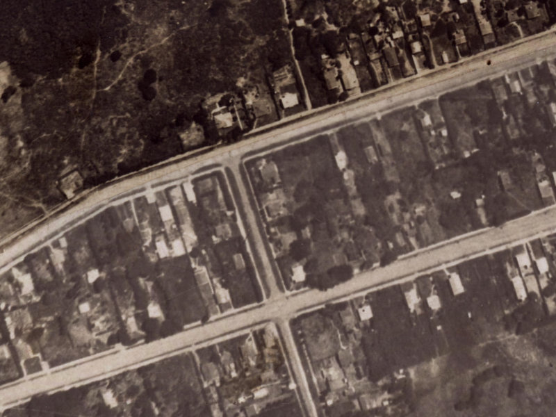 9A Shaw Avenue from the air, 1925-1929