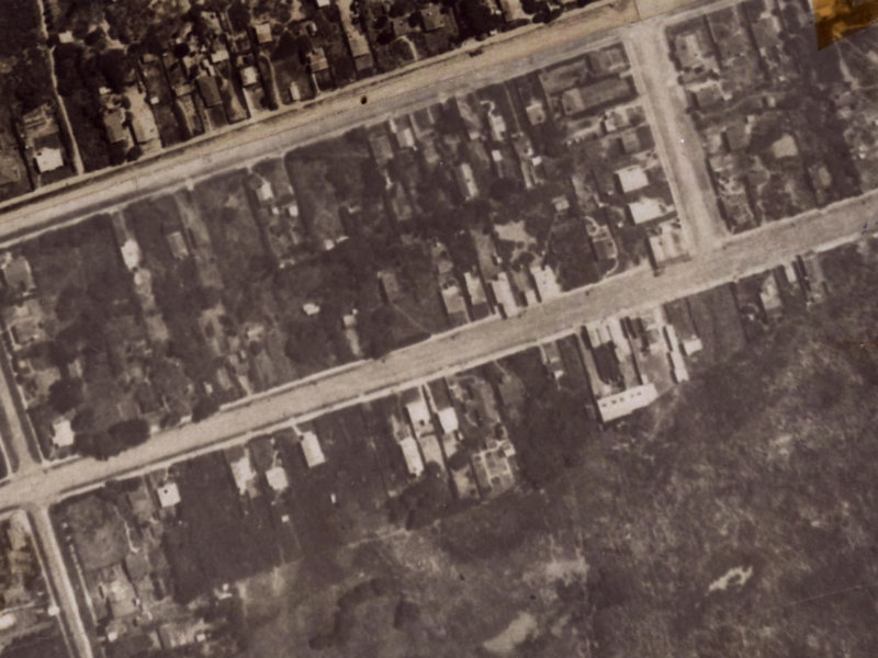 66 Bowhill Road from the air, 1925-1929