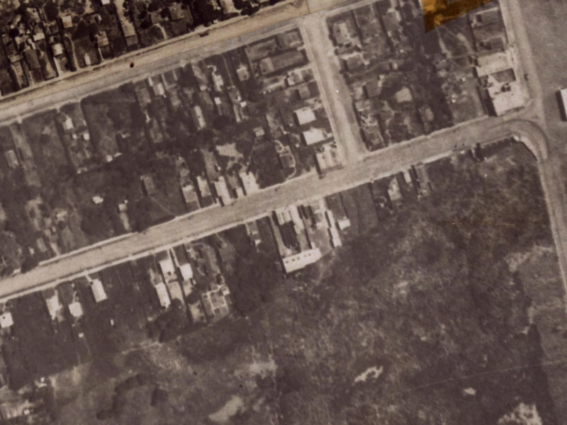 49 Bowhill Road from the air, 1925-1929