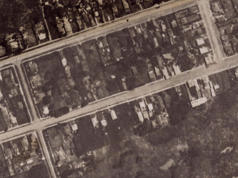 74 Bowhill Road from the air, 1925-1929