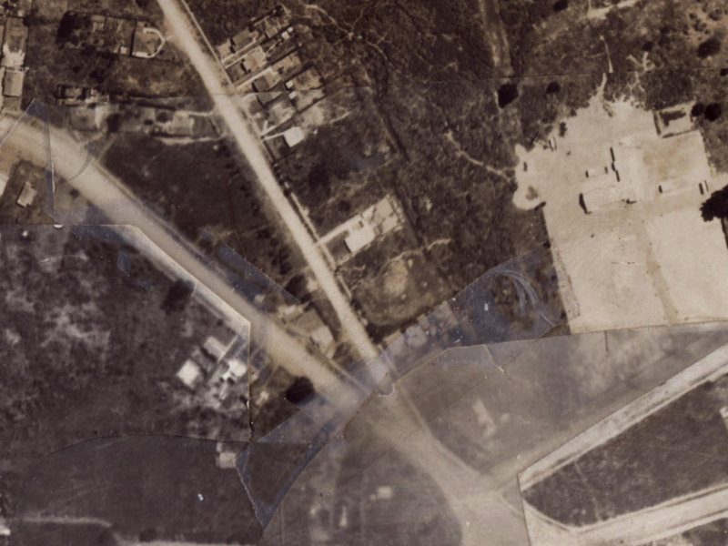 121 Marriotts Road from the air, 1925-1929