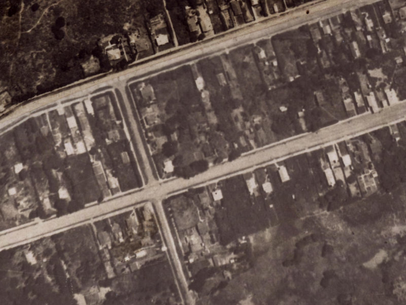 92 Bowhill Road from the air, 1925-1929