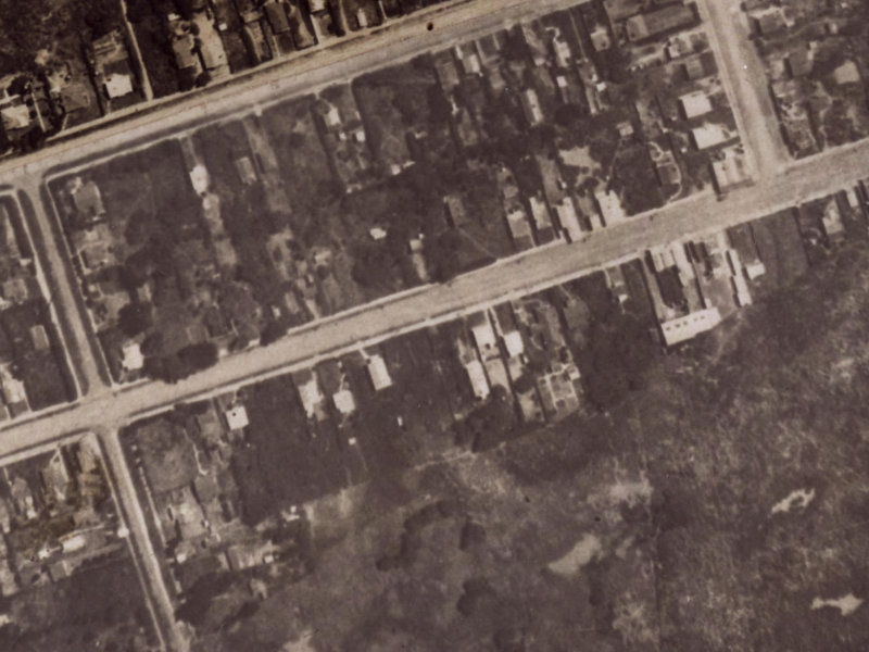 67 Bowhill Road from the air, 1925-1929