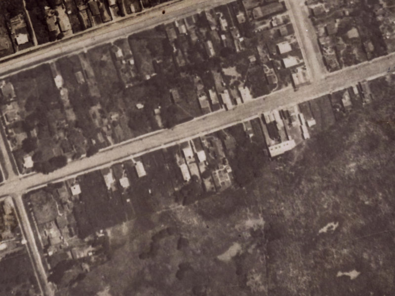 63 Bowhill Road from the air, 1925-1929