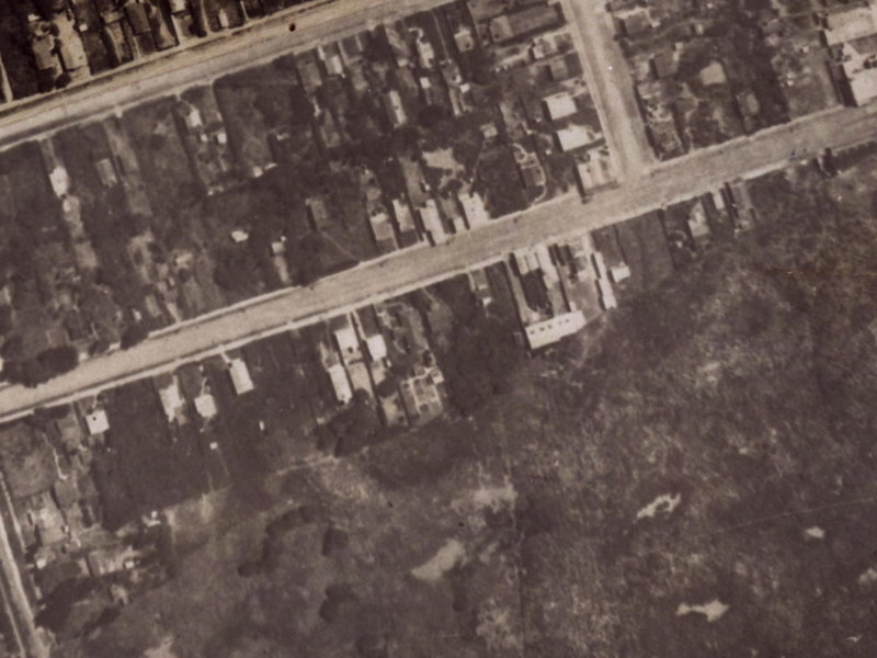 59A Bowhill Road from the air, 1925-1929