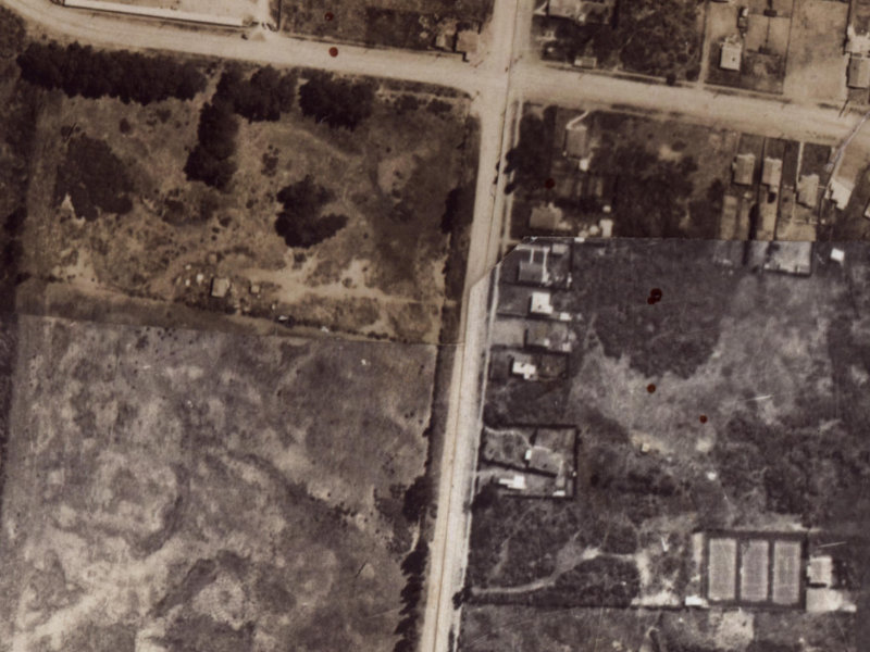 175 Bower Avenue from the air, 1925-1929