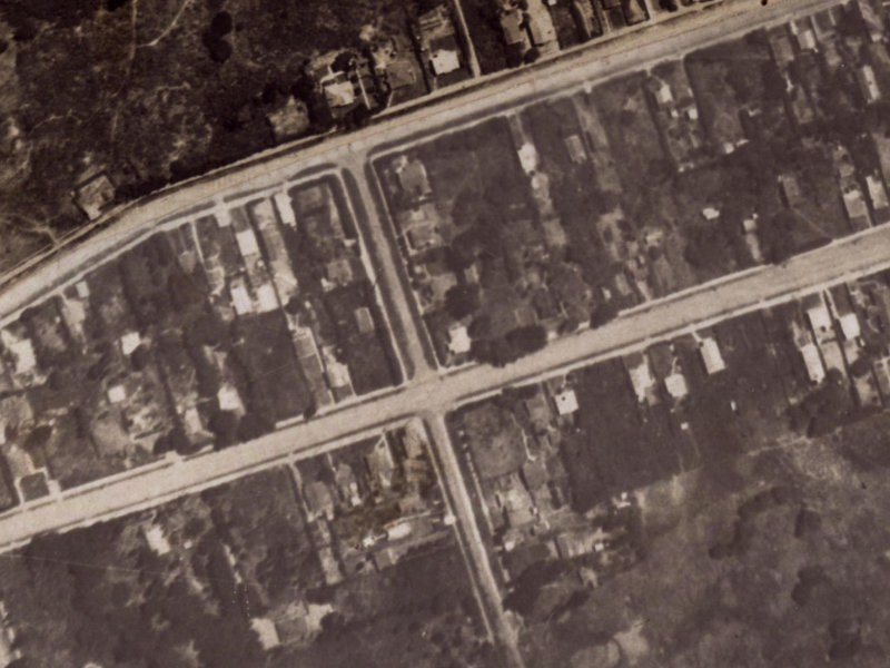 19 Shaw Avenue from the air, 1925-1929