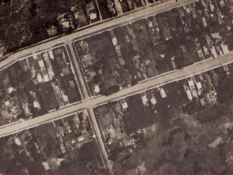 94 Bowhill Road from the air, 1925-1929