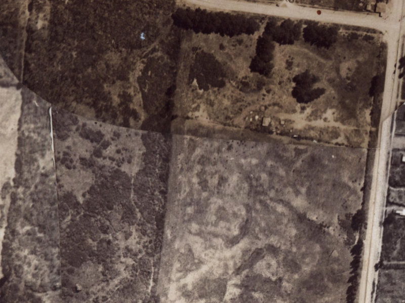 83 Willryan Avenue from the air, 1925-1929