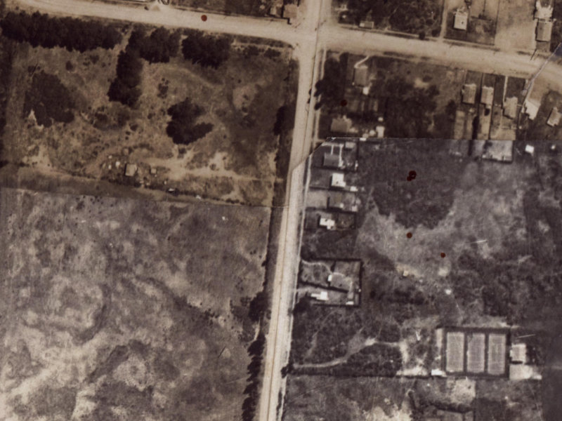 173 Bower Avenue from the air, 1925-1929