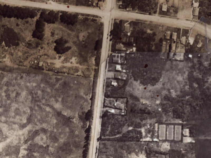 177B Bower Avenue from the air, 1925-1929