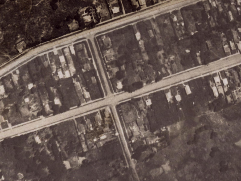 16 Shaw Avenue from the air, 1925-1929