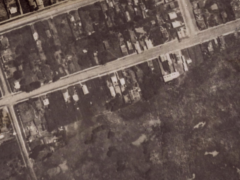 65 Bowhill Road from the air, 1925-1929