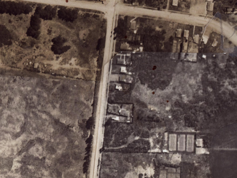 190 Bower Avenue from the air, 1925-1929