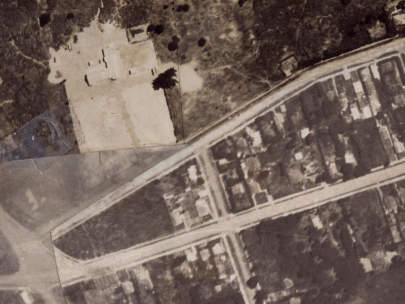 133 Leaver Terrace from the air, 1925-1929