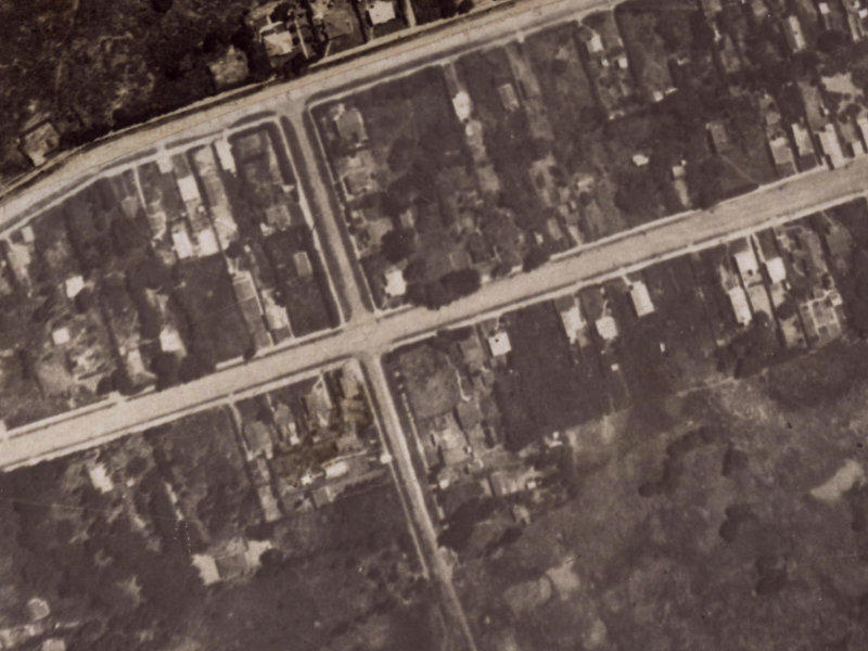 25 Shaw Avenue from the air, 1925-1929