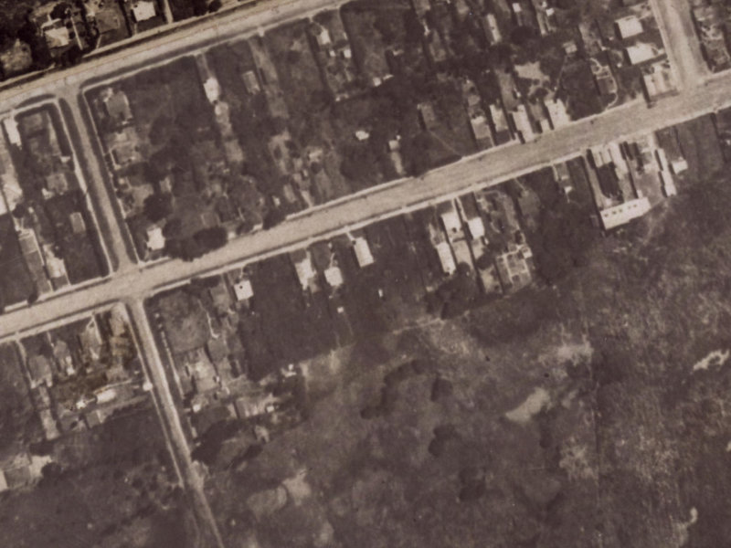 79 Bowhill Road from the air, 1925-1929