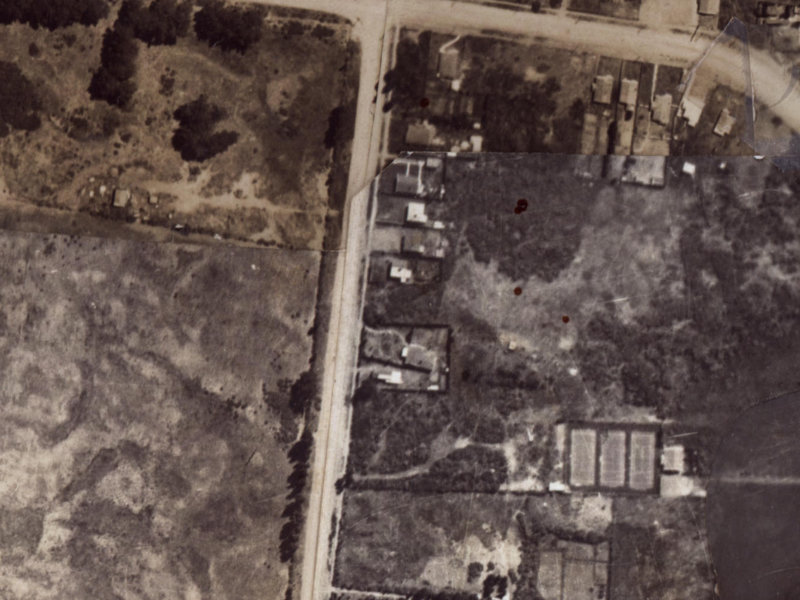 8 Palmers Road from the air, 1925-1929
