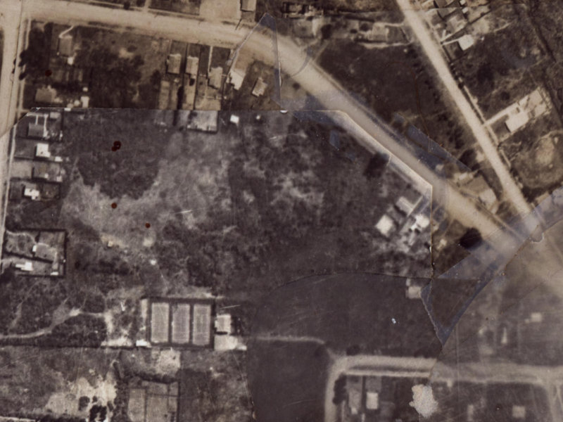 25 Palmers Road from the air, 1925-1929