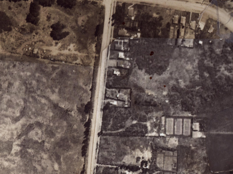 186 Bower Avenue from the air, 1925-1929