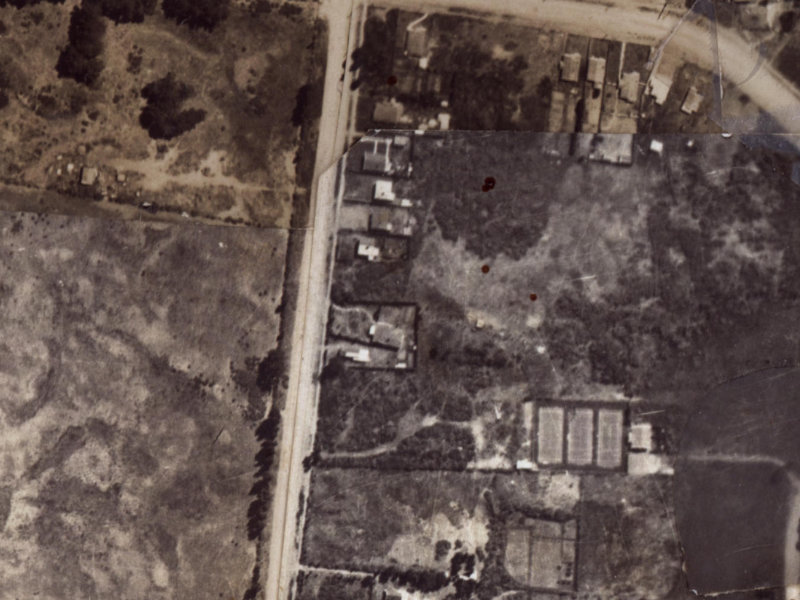 2 Palmers Road from the air, 1925-1929