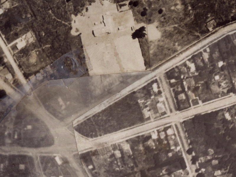 150B Leaver Terrace from the air, 1925-1929