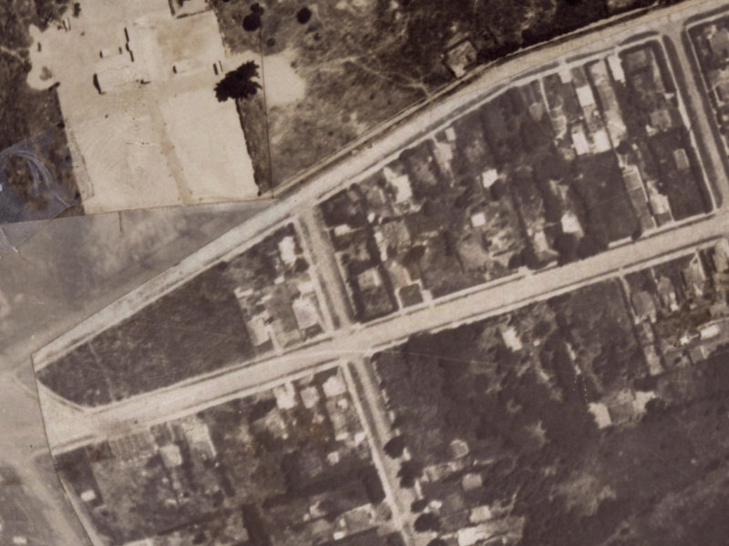 Grantley Street from the air, 1925-1929