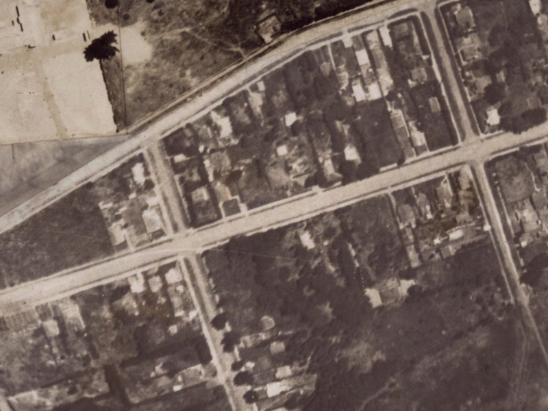 130 Bowhill Road from the air, 1925-1929