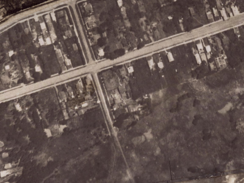 27 Shaw Avenue from the air, 1925-1929