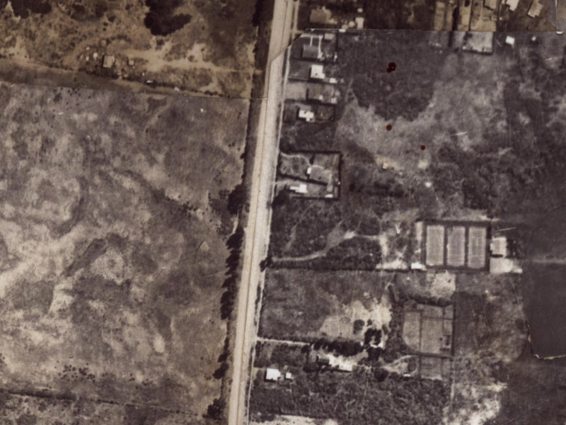 182 Bower Avenue from the air, 1925-1929
