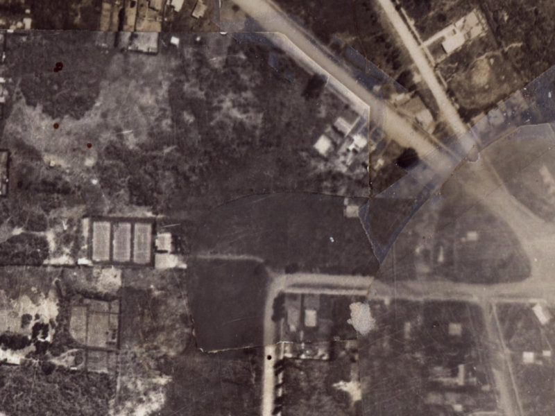 28 Palmers Road from the air, 1925-1929