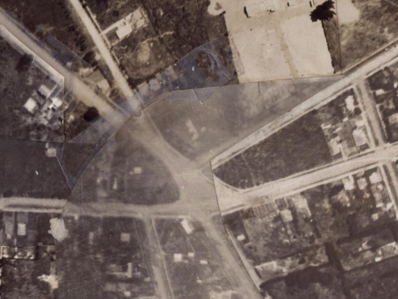 164 Leaver Terrace from the air, 1925-1929