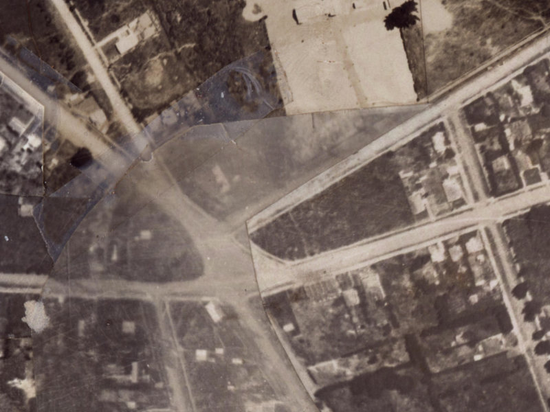 160 Leaver Terrace from the air, 1925-1929